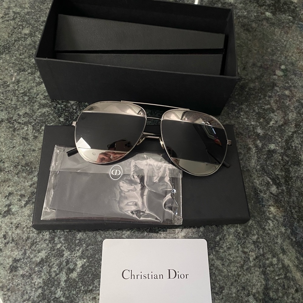 Dior split aviator sunglasses